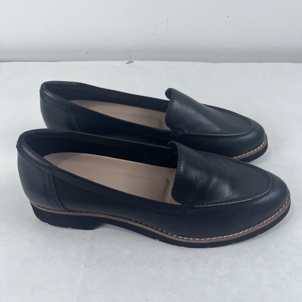 ALDO Women's Size 6.5 Rheildanflex Leather Loafers Black New